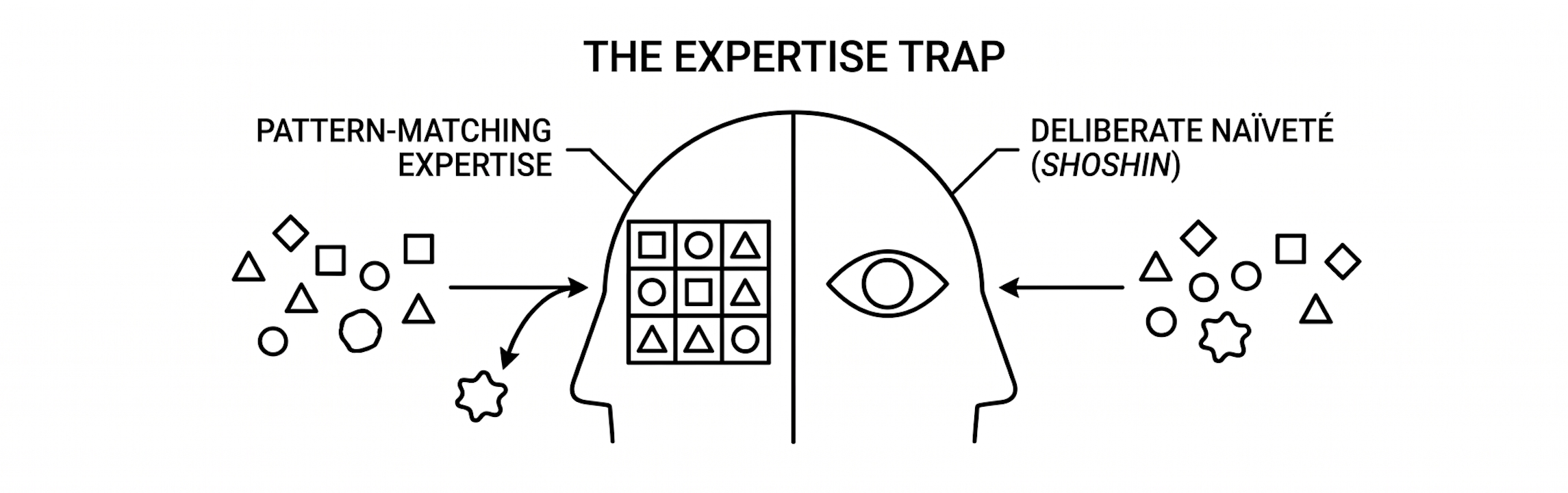 A structured visual representing the EOS process with clear pathways to business traction.